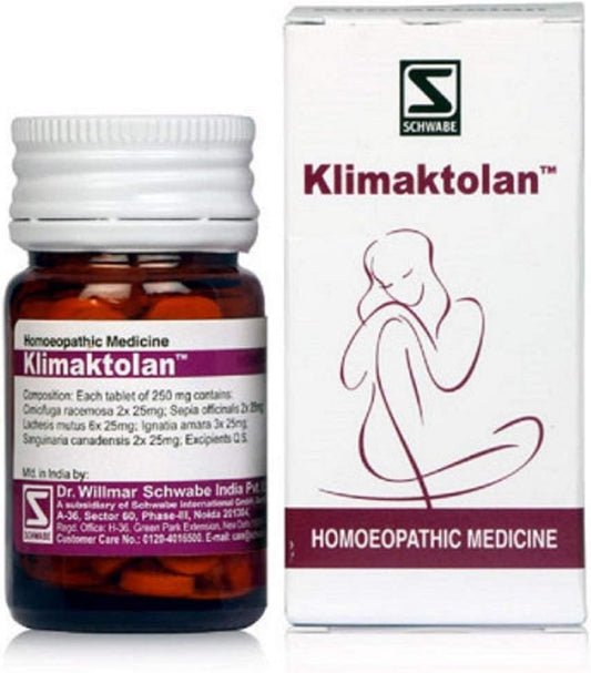 Dr. Willmar Schwabe India Homoeopathic Klimaktolan Tablets: