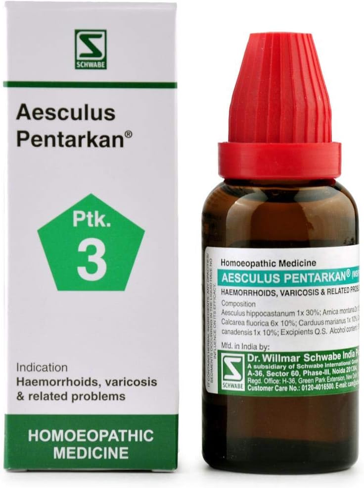 Dr. Willmar Schwabe India Aesculus Pentarkan Drop: