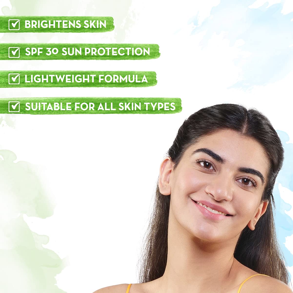 Mamaearth Ubtan Day Cream: SPF 30, Turmeric & Saffron, 50 g