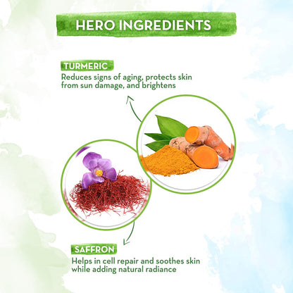 Mamaearth Ubtan Day Cream with SPF 30, with Turmeric & Saffron 50 g