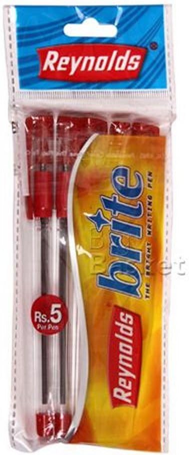 Reynolds Brite Red Ballpen: Pack of