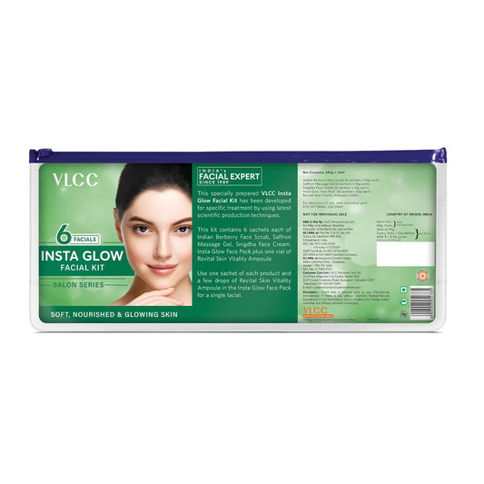 VLCC Salon Series Instaglow Facial Kit: 6 Facials, 240g +