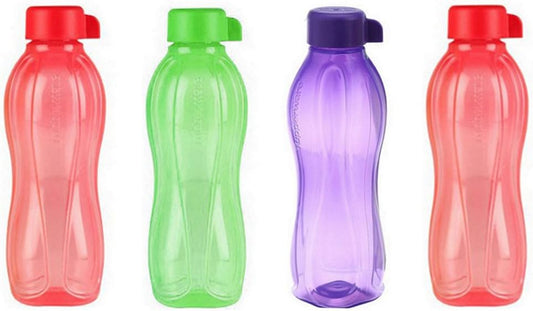 Tupperware Eco Safe Water Bottle: 500 ml, Assorted, Pack of