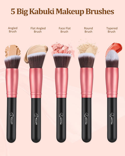 BESTOPE PRO Makeup Brushes Set: 16 Pcs