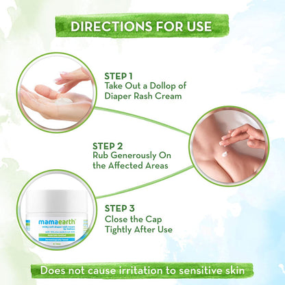 Mamaearth Milky Soft Diaper Rash Cream: For Babies, 50 g