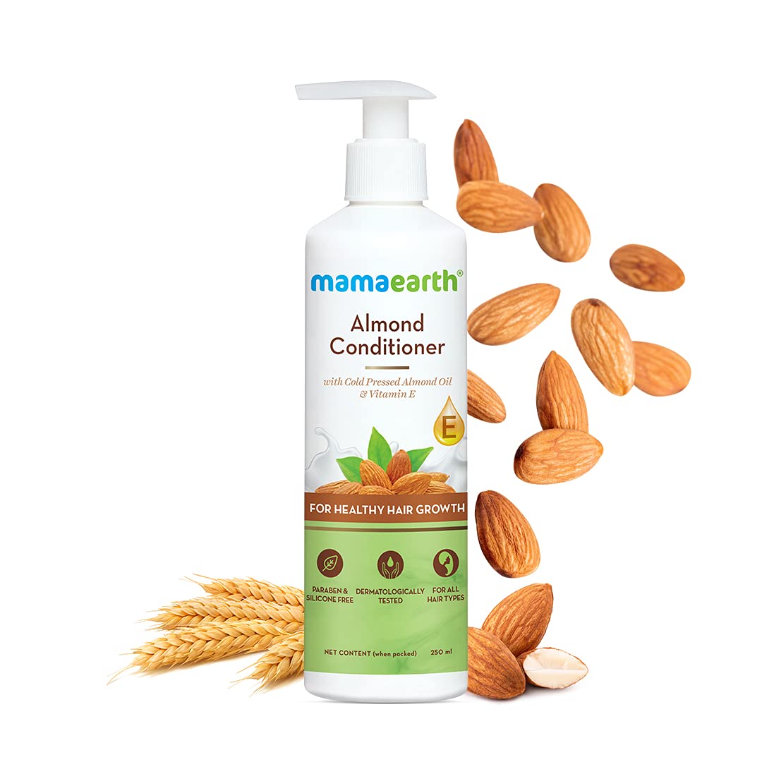 Mamaearth Almond Conditioner: Almond Oil & Vitamin E, 250 ml