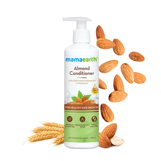 Mamaearth Almond Conditioner: Almond Oil & Vitamin E, 250 ml