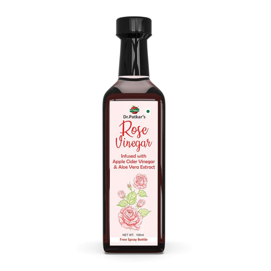 Dr. Patkar's Rose Vinegar Infused With ACV and Aloe Vera Extract: