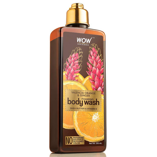 WOW Orange & Ginger Foaming Body Wash: 250