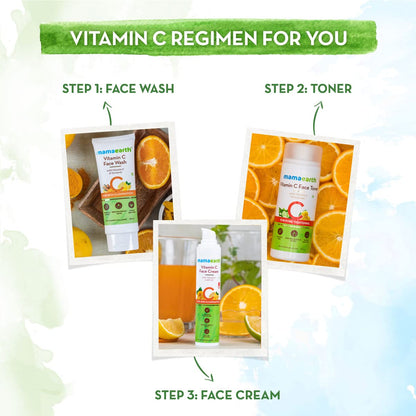 Mamaearth Vitamin C Face Wash: Gentle & Hydrating, Turmeric, 100 ml