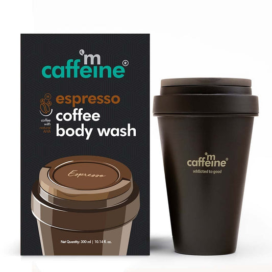 mCaffeine Espresso Coffee Body Wash: Exfoliating, 300