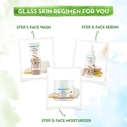 Mamaearth Rice Gel Face Moisturizer: Rice Water & Niacinamide, 100 ml