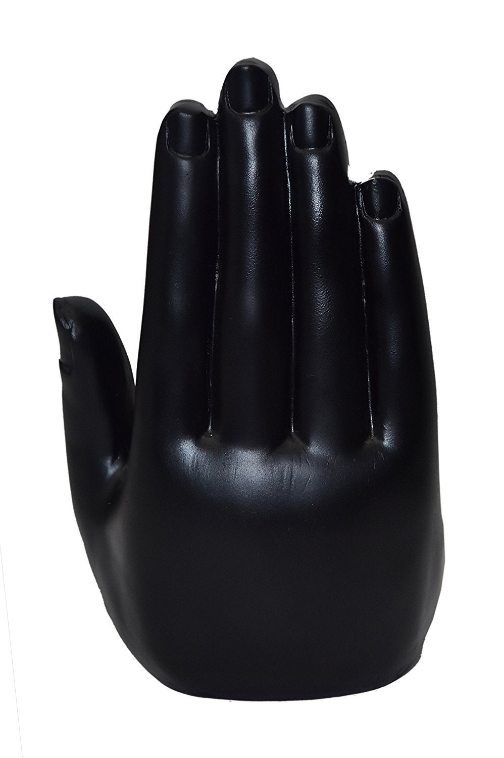 iKonbi Resin Hand Buddha Vaastu, Showpiece, Corporate, Traditional, Handmade, Miniature, Antique, Buddhism, Gautam Buddha, Peace, Royal, Decorative Showpiece 18 x 10 x 6 cm, Black and Gold
