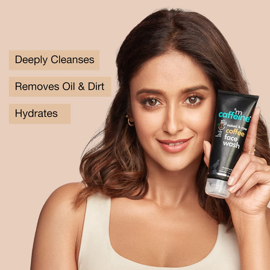 mCaffeine Espresso Coffee Face Wash: Hydrating, 75 ml