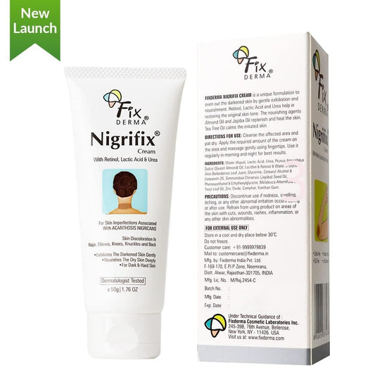 Fixderma Nigrifix Cream: For Dark Body Parts, 50 g