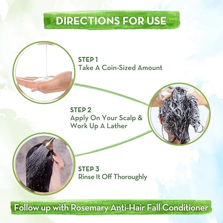 Mamaearth Rosemary Anti-Hair Fall Shampoo: 20 ml