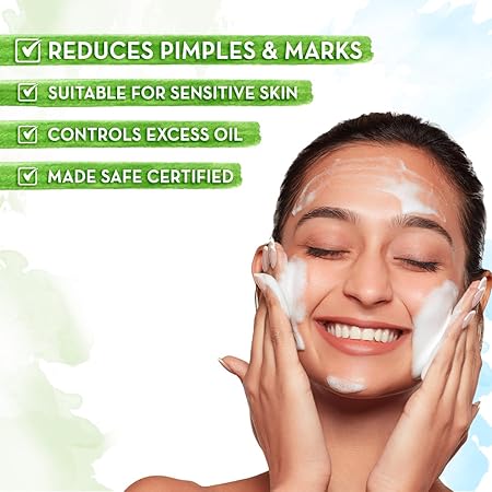 Mamaearth Pimple Clear Face Wash: Neem & Salicylic Acid, 150 ml
