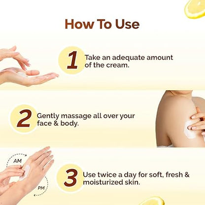 Mamaearth Vitamin C Daily Light Moisturizing Cream: 200 g