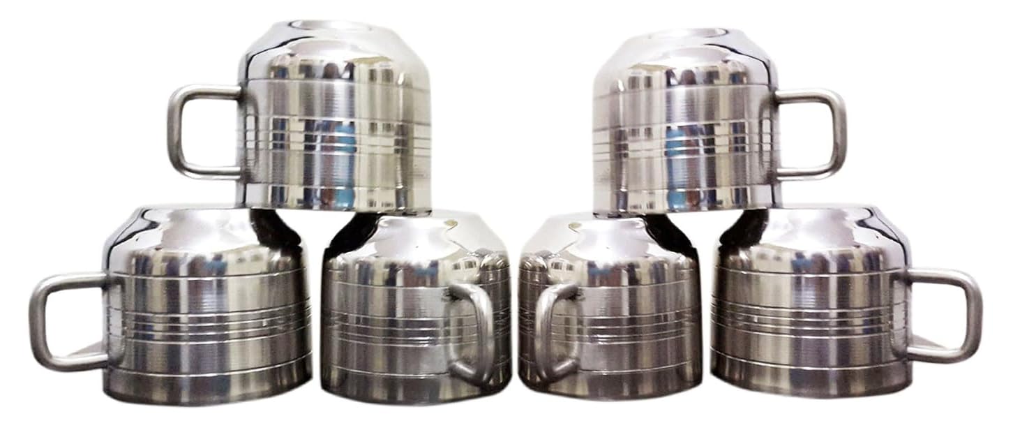 iKonbi 6 pc Double Wall Tool Touch Tea/Coffee