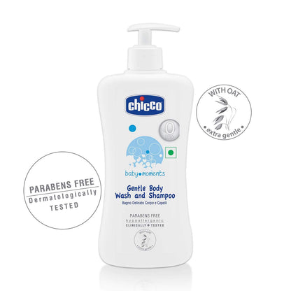 Chicco Gentle Body Wash & Shampoo: 500 ml
