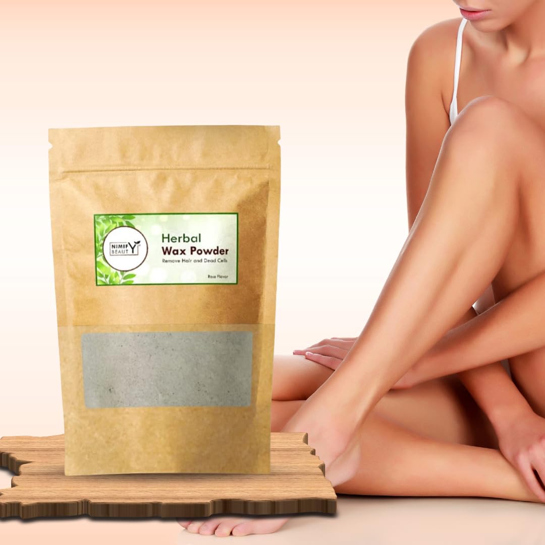 Herbal Wax Powder for Hair Removal and Smooth Skin by Nimify Beauty