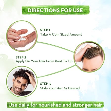 Mamaearth Onion Hair Styling Cream: Onion & Redensyl, 100 g