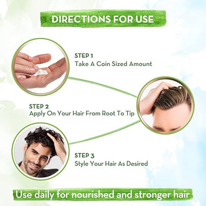 Mamaearth Onion Hair Styling Cream: Onion & Redensyl, 100 g