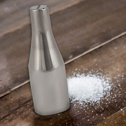 iKonbi Stainless Steel Bottle Shape Dispenser for Salt and Pepper 2