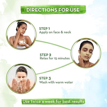 Mamaearth Ubtan Face Pack Mask, Tanning & shining Skin with Saffron, Turmeric & Apricot Oil, 100g