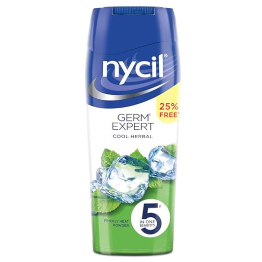 Nycil Cool Herbal Instant Prickly Heat Powder: Neem & Pudina, 150