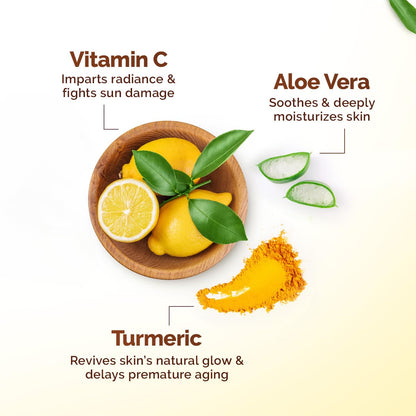 Mamaearth Vitamin C Face Wash: Turmeric, 100 ml