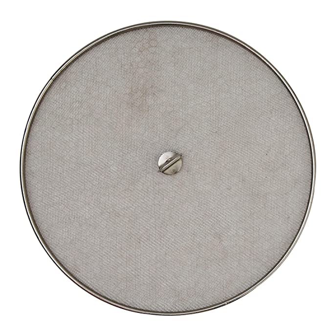 iKonbi Stainless Steel heavy gauge Net Cover/Lid set of 4 pieces for milk curry other food items/utensils