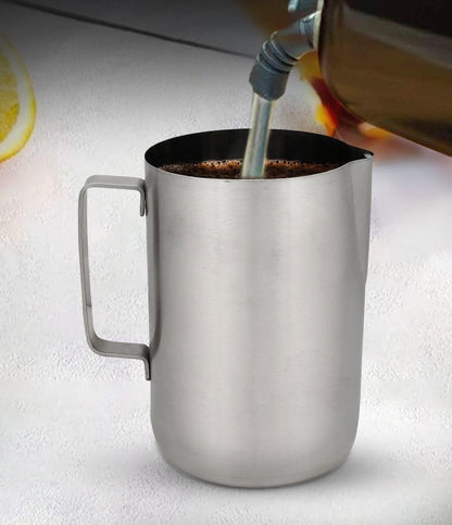 iKonbi Stainless Steel Delux Milk Jug Matt Finish -1200 ml