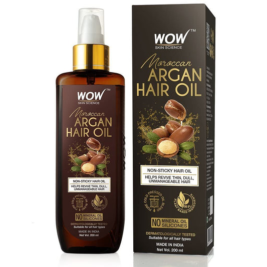 WOW Moroccan Argan Hair Oil: 200