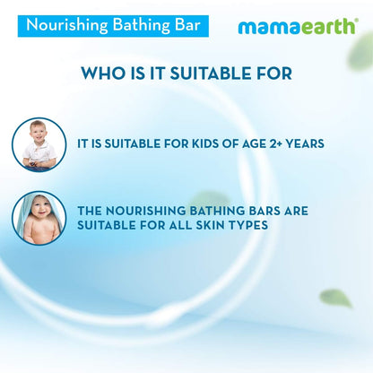 Mamaearth Fruit Bathing Bar: Baby Soap with Glycerine, 75 g, Pack of 5
