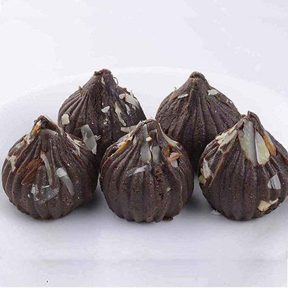 iKonbi Silicone Modak Mould Modak Shape 15 in 1 Chocolate Mould Silicon Brown Chocolate Moulds for Ganesh Chaturti Festivals