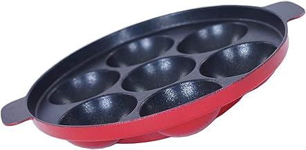 iKonbi 7 Cavity Aluminium Utensils with Non-Stick Coating Pan/Appam Patra/Ponganalu