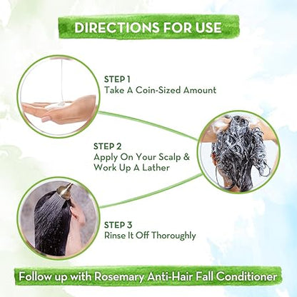 Mamaearth Rosemary Anti-Hair Fall Shampoo: 600 ml