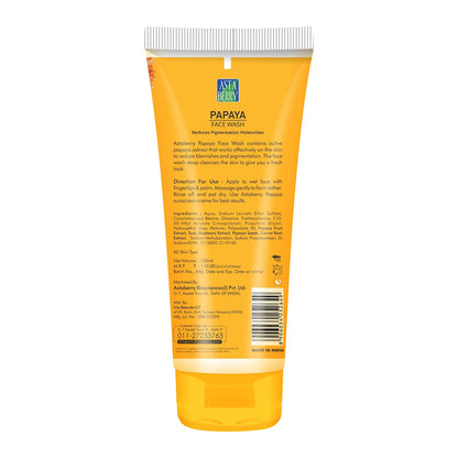 Asta Berry Papaya Face Wash: 100 g