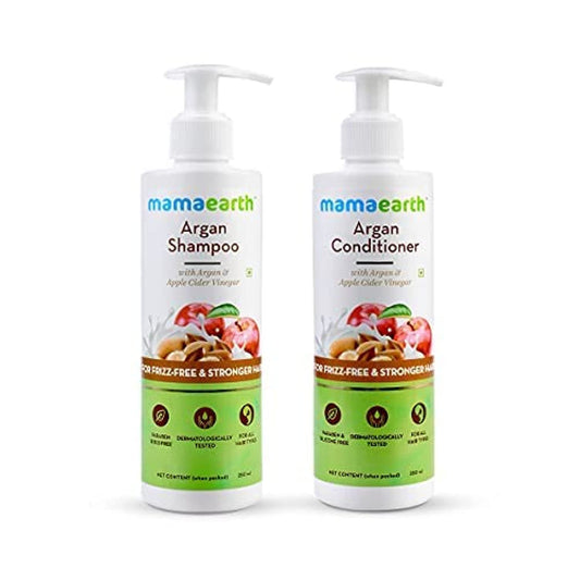 Mamaearth Argan Shampoo & Conditioner Combo: 250 ml