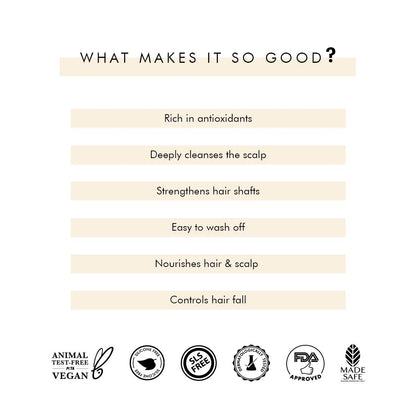 mCaffeine Sulfate Free Shampoo: Coffee, Protein & Argan Oil, 250 ml