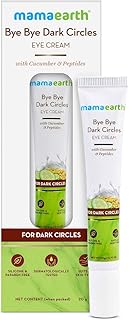 Mamaearth Bye Bye Dark Circle Eye Cream With Cucumber For Dark Circles, 20g