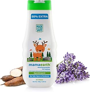 Mamaearth Dusting Powder: Organic Oatmeal & Arrowroot,