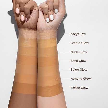 Mamaearth Glow Serum Medium Foundation: 01 Ivory, 30 ml