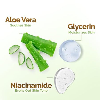 Mamaearth Moisturizing Body Wash: Aloe Vera & Jasmine, Pack of 2, 275 ml each