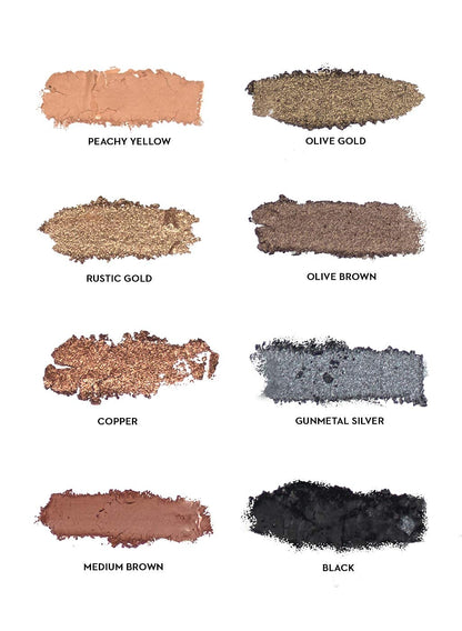 SUGAR Cosmetics Blend The Rules Eyeshadow Palette: 02 Warrior Smokey