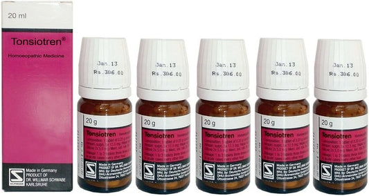 Dr. Willmar Schwabe Tonsiotren Tablets: 20g, Pack of
