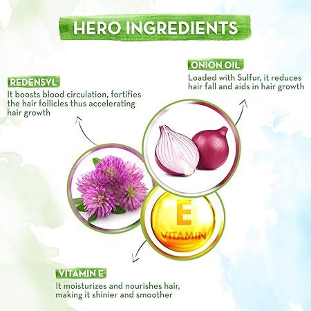 Mamaearth Onion Hair Styling Cream: Onion & Redensyl, 100 g
