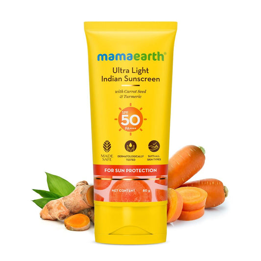 Mamaearth Ultra Light Sunscreen Lotion: 80 ml
