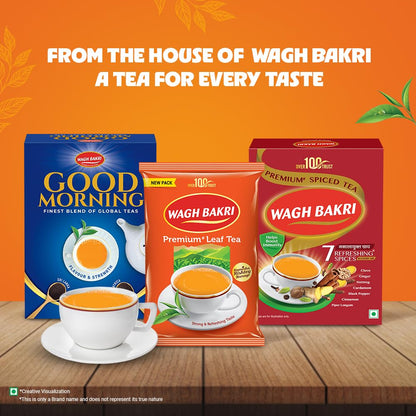 Wagh Bakri Strong & Refreshing Premium Leaf Tea Direct from India